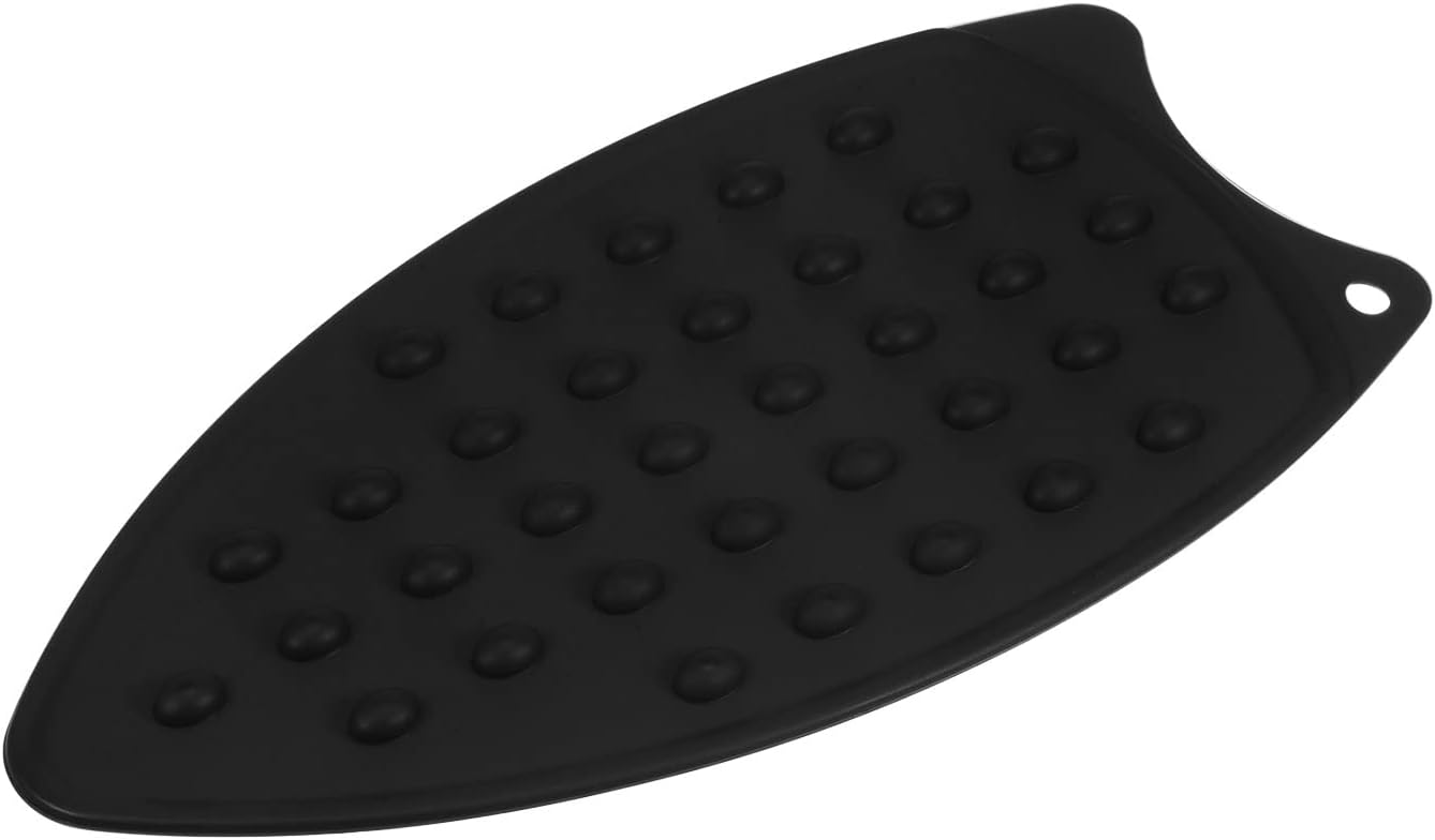 HARFINGTON Silicone Iron Rest Pad, Multipurpose Iron Hot Resistant Mat Iron Rest Plate for Ironing