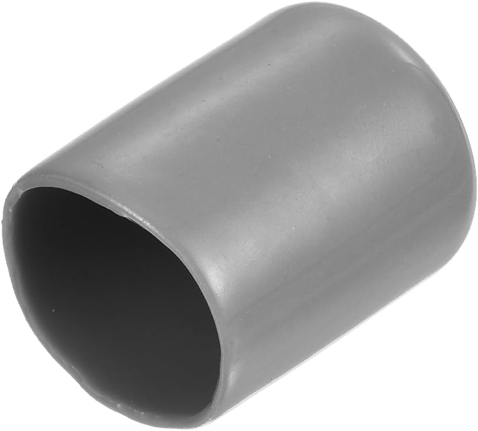 uxcell 20pcs Rubber End Caps Protective Caps 20mm ID Vinyl PVC Round Tube Bolt Cap Cover Screw
