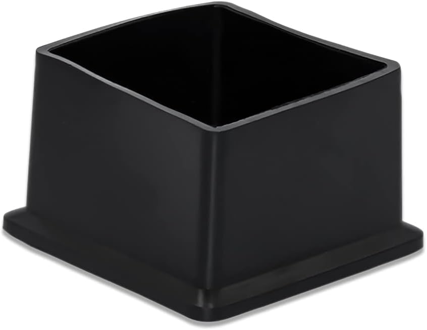 Flyshop Flexible Anti-Scratch PVC Patio Chair Table Leg Caps Tips Floor Protectors Square Furniture