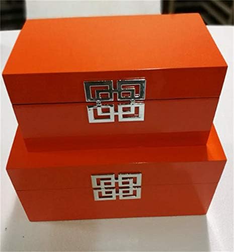 Galt International Storage Boxes - Large & Small Decorative Storage Box w/Hinged Lid - Classic