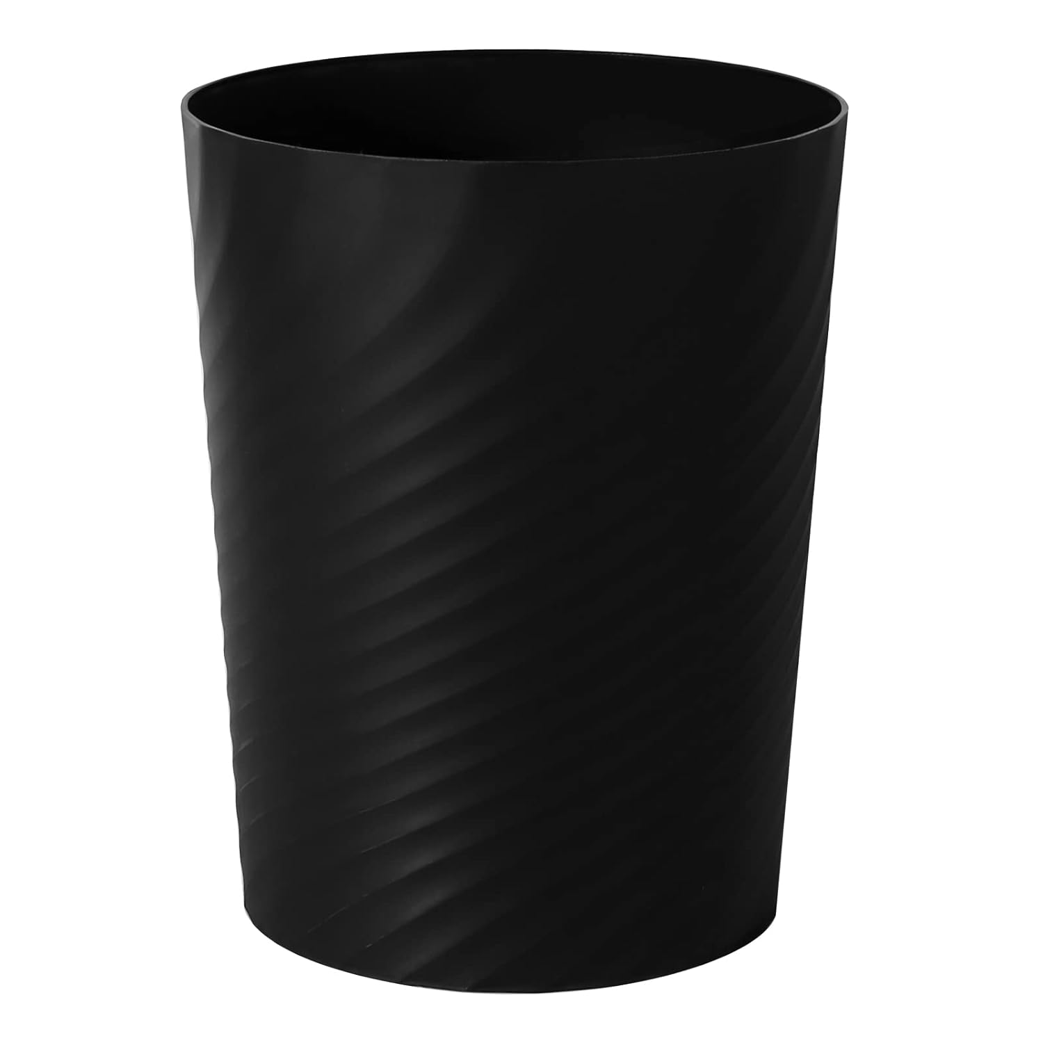 UUJOLY Plastic Small Trash Can Wastebasket, Garbage Container Basket for Bathrooms, Laundry Room