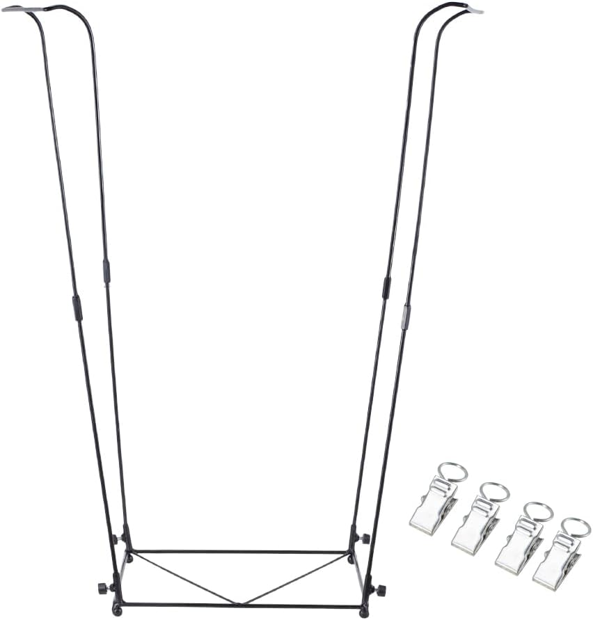 Trash Bag Holder, Metal Garbage Bag Holder, 30-45 Gallon Portable Trash Bag Holder Stand, Multi-use
