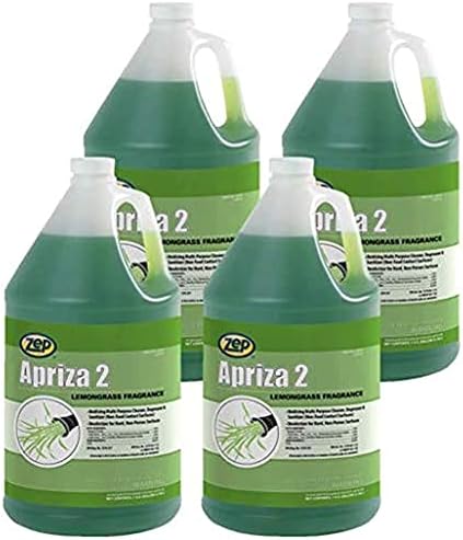 Zep Apriza 2 Multi-Purpose Cleaner - 1 Gallon (Case of 4) 125124 - Oxidizing, Degreaser