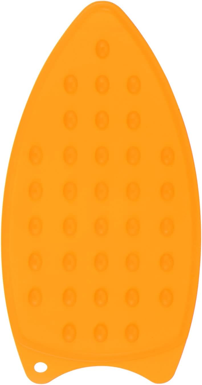 HARFINGTON Silicone Iron Rest Pad, Multipurpose Iron Hot Resistant Mat Iron Rest Plate for Ironing