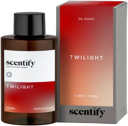Scentify Holiday Twilight Aroma Oil Christmas Refill Scent for Oil Diffusers - Apple, Spice, Clove