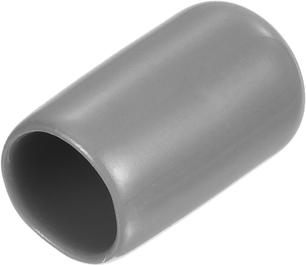 uxcell 20pcs Rubber End Caps Protective Caps 11mm ID Vinyl PVC Round Tube Bolt Cap Cover Screw