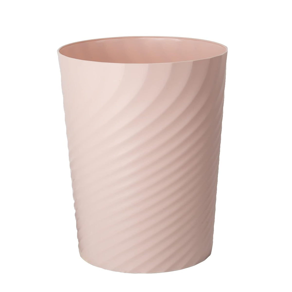 UUJOLY Plastic Trash Can Wastebasket, Garbage Container Basket for Bathrooms, Kitchens, Offices