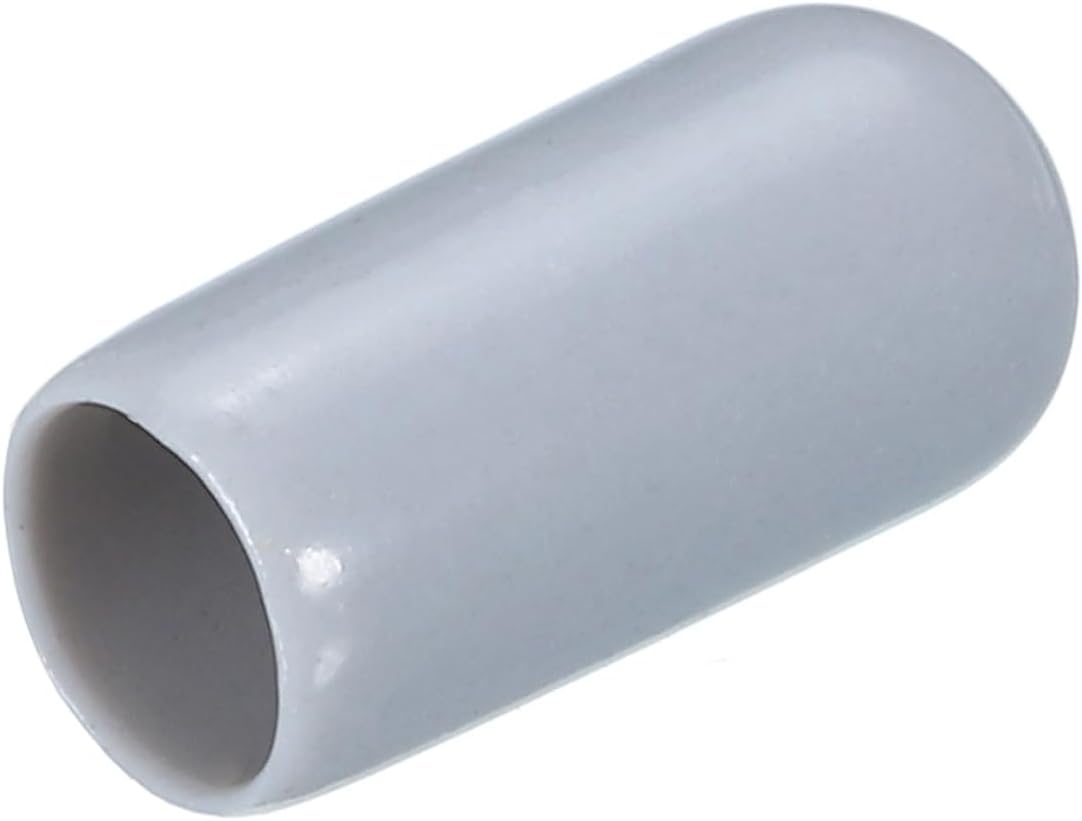 uxcell 20pcs Rubber End Caps 6mm(1/4") ID Vinyl PVC Round Tube Bolt Cap Cover Screw Thread