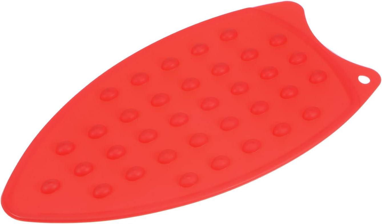 HARFINGTON Silicone Iron Rest Pad, Multipurpose Iron Hot Resistant Mat Iron Rest Plate for Ironing