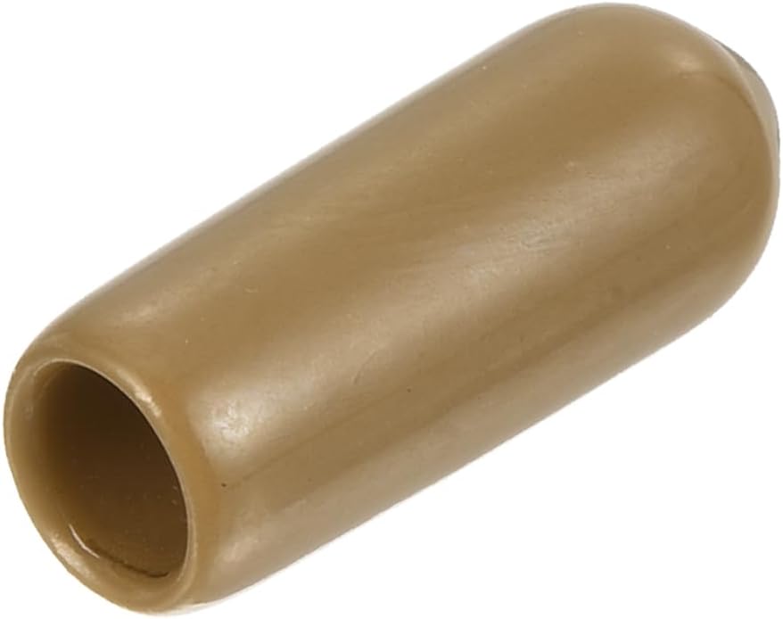 uxcell 20pcs Rubber End Caps 5mm(3/16") ID Vinyl PVC Round Tube Bolt Cap Cover Screw Thread