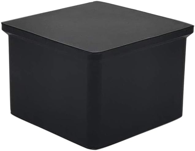 Flyshop Non-Slip Thick Rubber Leg Tips Floor Protectors Square Chair Leg Caps 38 x 38 mm, 1-1/2" x