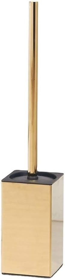 Toilet Brush Holder Stainless Steel 304 Standing Gold Square Toilet Brush Holder for Bathroom