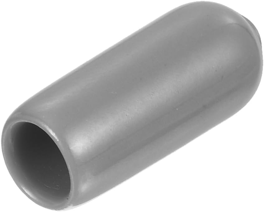 uxcell 20pcs Rubber End Caps Protective Caps 5.5mm ID Vinyl PVC Round Tube Bolt Cap Cover Screw
