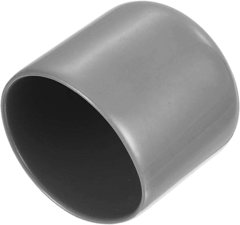 uxcell 20pcs Rubber End Caps Protective Caps 33mm ID Vinyl PVC Round Tube Bolt Cap Cover Screw