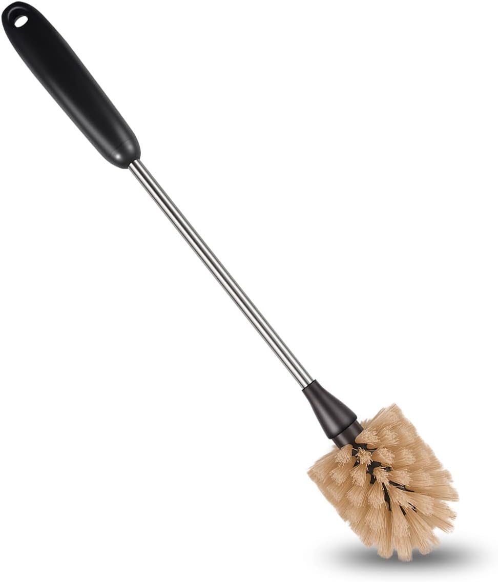 Bottle Brush, 15-inch Stainless Steel Long Handle Cleaning Brush, Kitchen Cleaning Brush, for