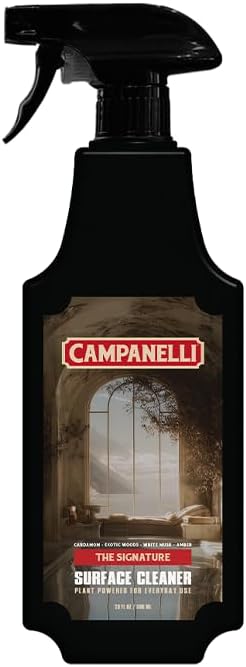 CAMPANELLI Multi-Purpose Surface Cleaner for Kitchen, Bathroom, Hard Surfaces - Plant-Powered
