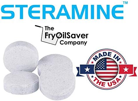 1 Bottle Steramine Sanitizer Tablets w/15x QT-10 Test Strips - Multi Purpose Steramine Sanitizing