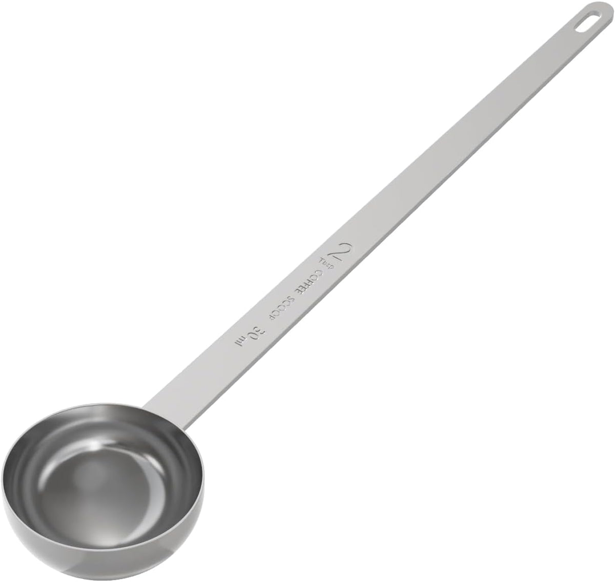 1PCS 2 Tablespoon Coffee Scoop, 9.5" Long Handle Measuring Spoon, Two tbsp (30 ml) Stainless Steel