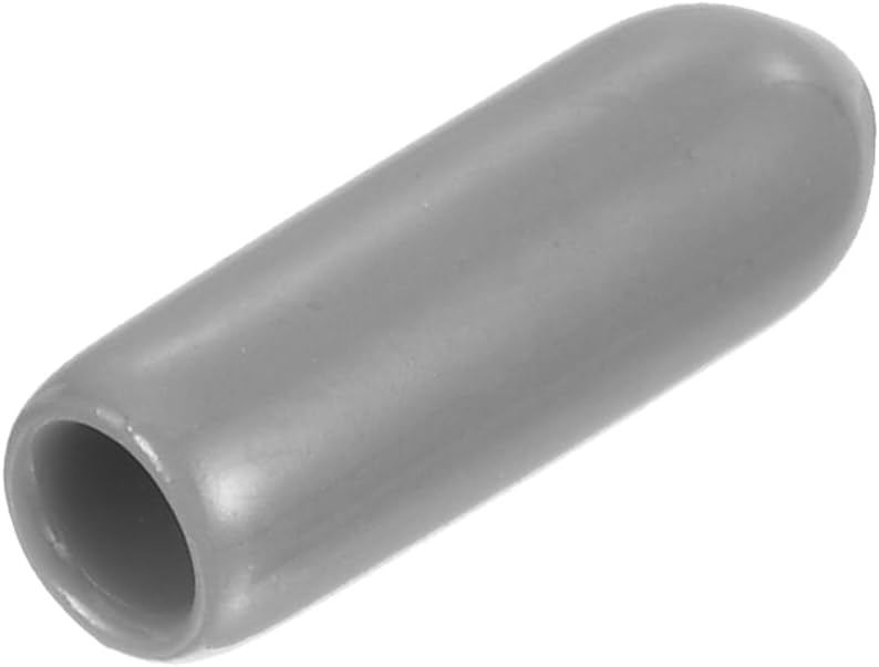 uxcell 20pcs Rubber End Caps Protective Caps 3.5mm ID Vinyl PVC Round Tube Bolt Cap Cover Screw