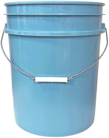 House Naturals 5 Gallon Premium HPDE Plastic Bucket Without The lid - Made in USA Food Grade