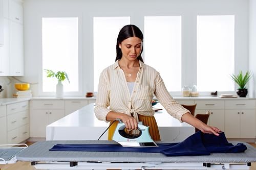 SINGER SteamCraft Plus Digital Display Iron, Five Fabric Settings, OnPoint Tip for Easy Ironing