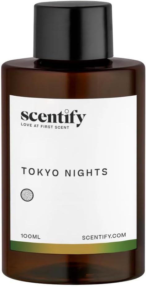 Scentify Tokyo Nights Aroma Oil Refill Scent for Oil Diffusers Luxurious Relaxing Aromatherapy
