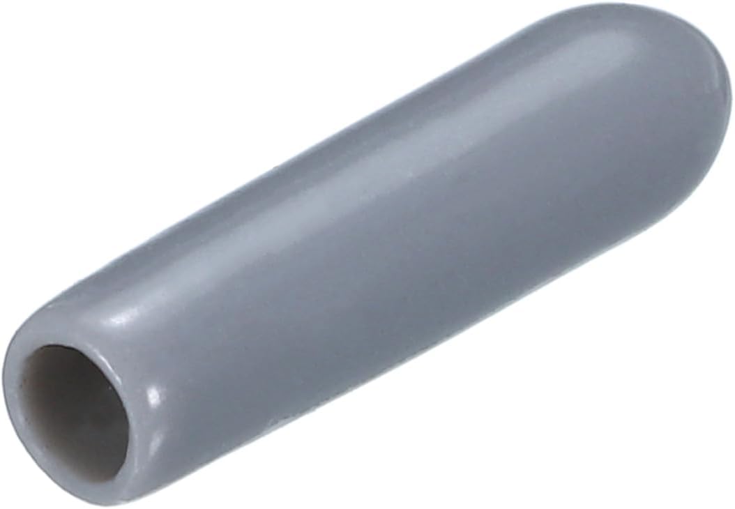 uxcell 20pcs Rubber End Caps 3mm(1/8") ID Vinyl PVC Round Tube Bolt Cap Cover Screw Thread