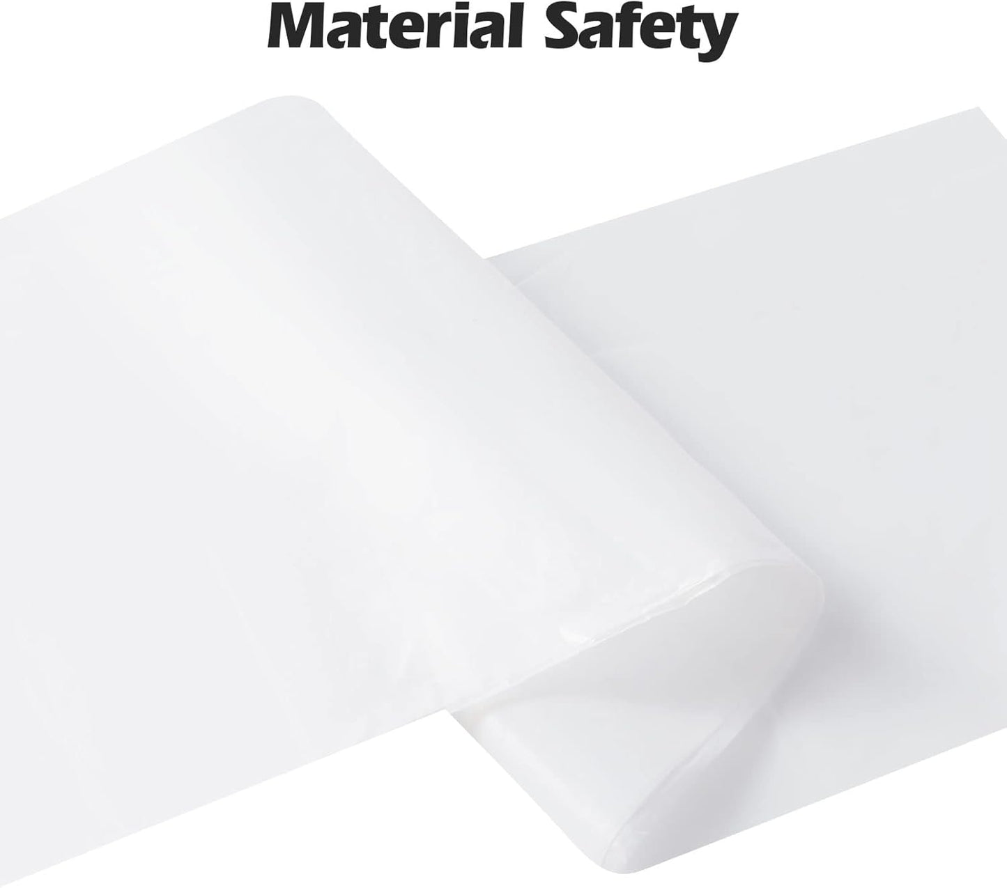 2-4 Gallon Portable Trash Bags,60 Counts Thicken portable Small Garbage Bags for Office