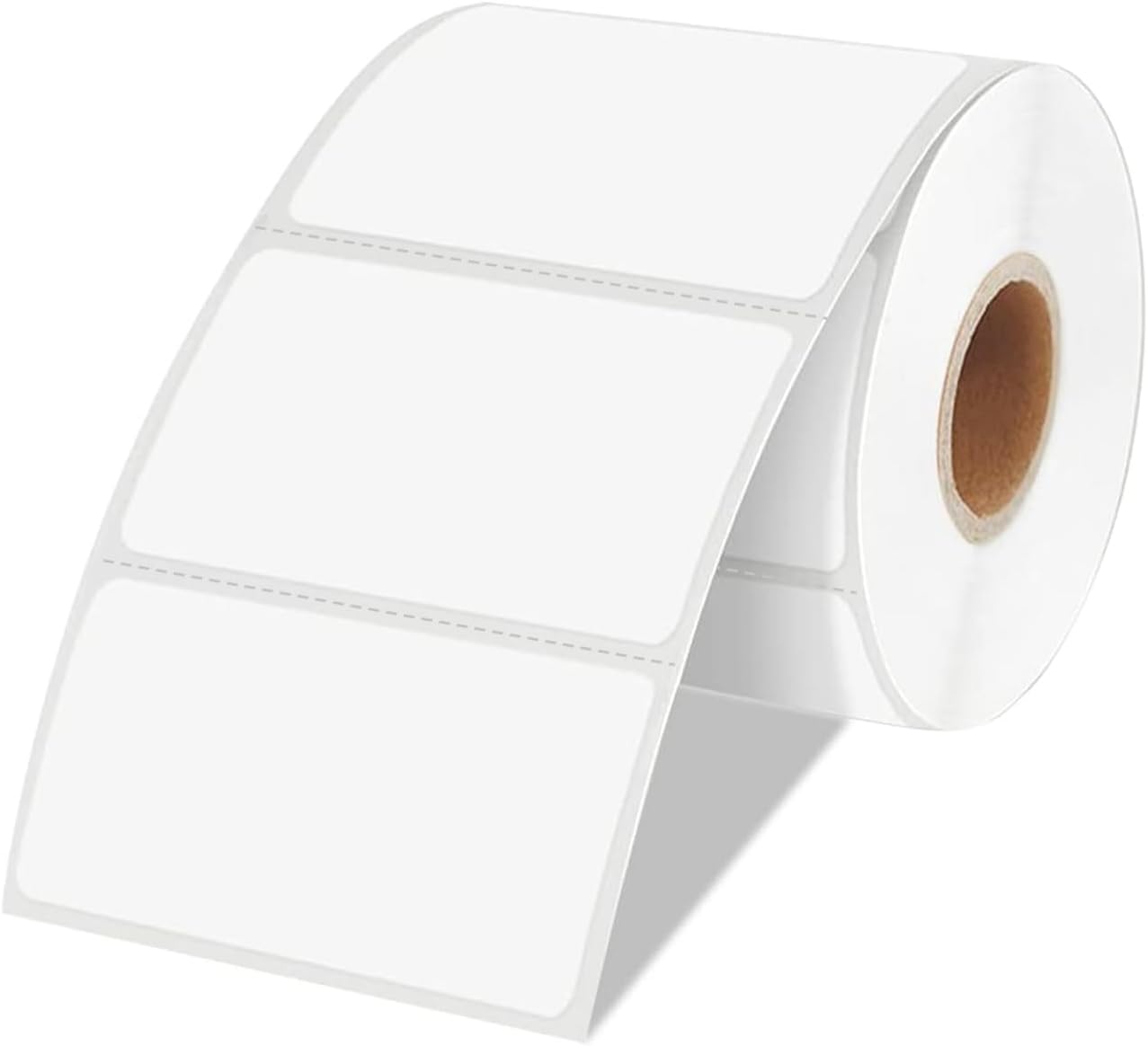 2×3 Inch White Removable Thermal Labels,Waterproof Thermal Label,300 Sheets per Roll with