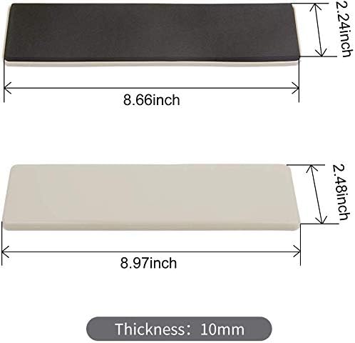Ezprotekt 4 Pcs Rectangle Reusable Furniture Movers Sliders for Carpet, 9" x 2.5" Rectangle