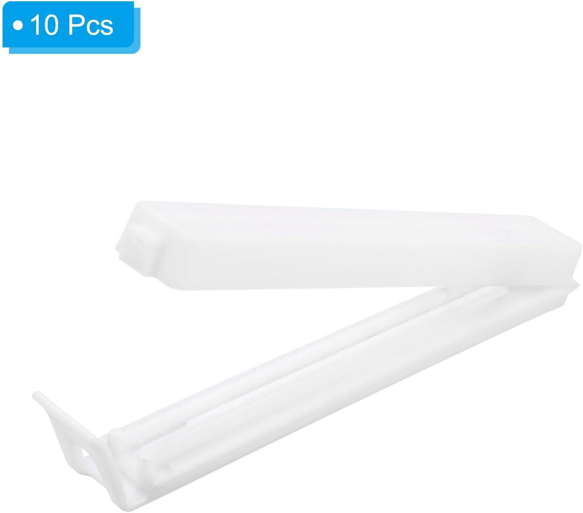 PATIKIL Sealing Clips 4.3 Inch, 10 Pack Reusable Plastic Bag Clip Clamp Sealer for Food Storage