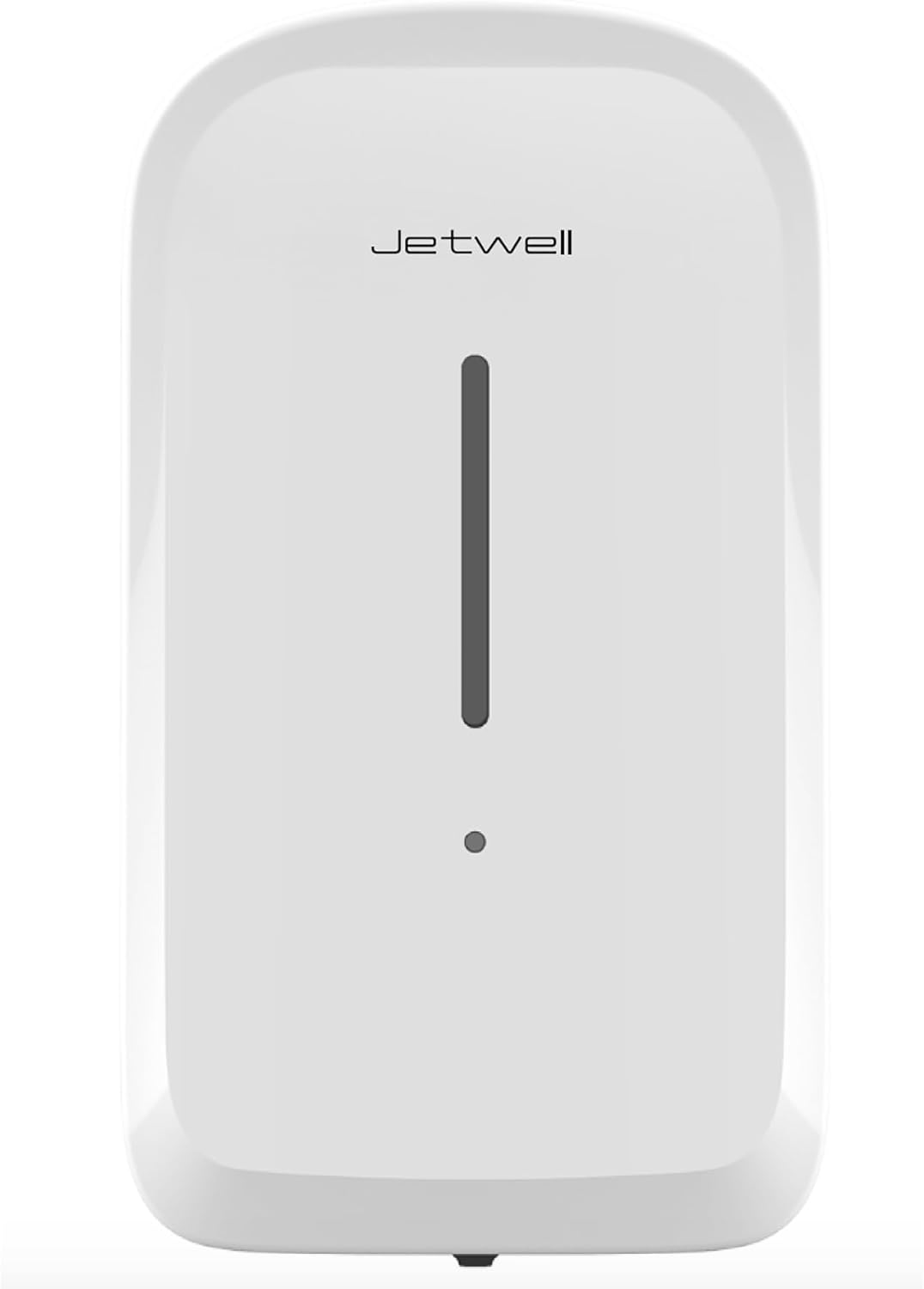 JETWELL Automatic Touch-Less Wall Mount Hand Soap Dispenser Liquid Drop Battery Operated, White