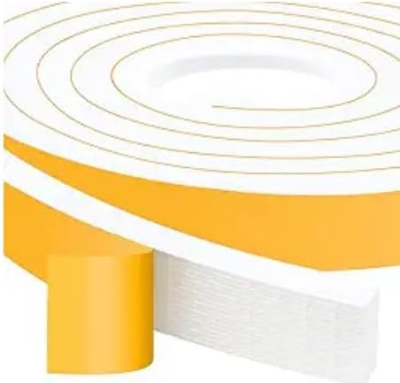 Upgraded Strong Adhesive Foam Weather Stripping Door Seal Insulation Tape for Insulating