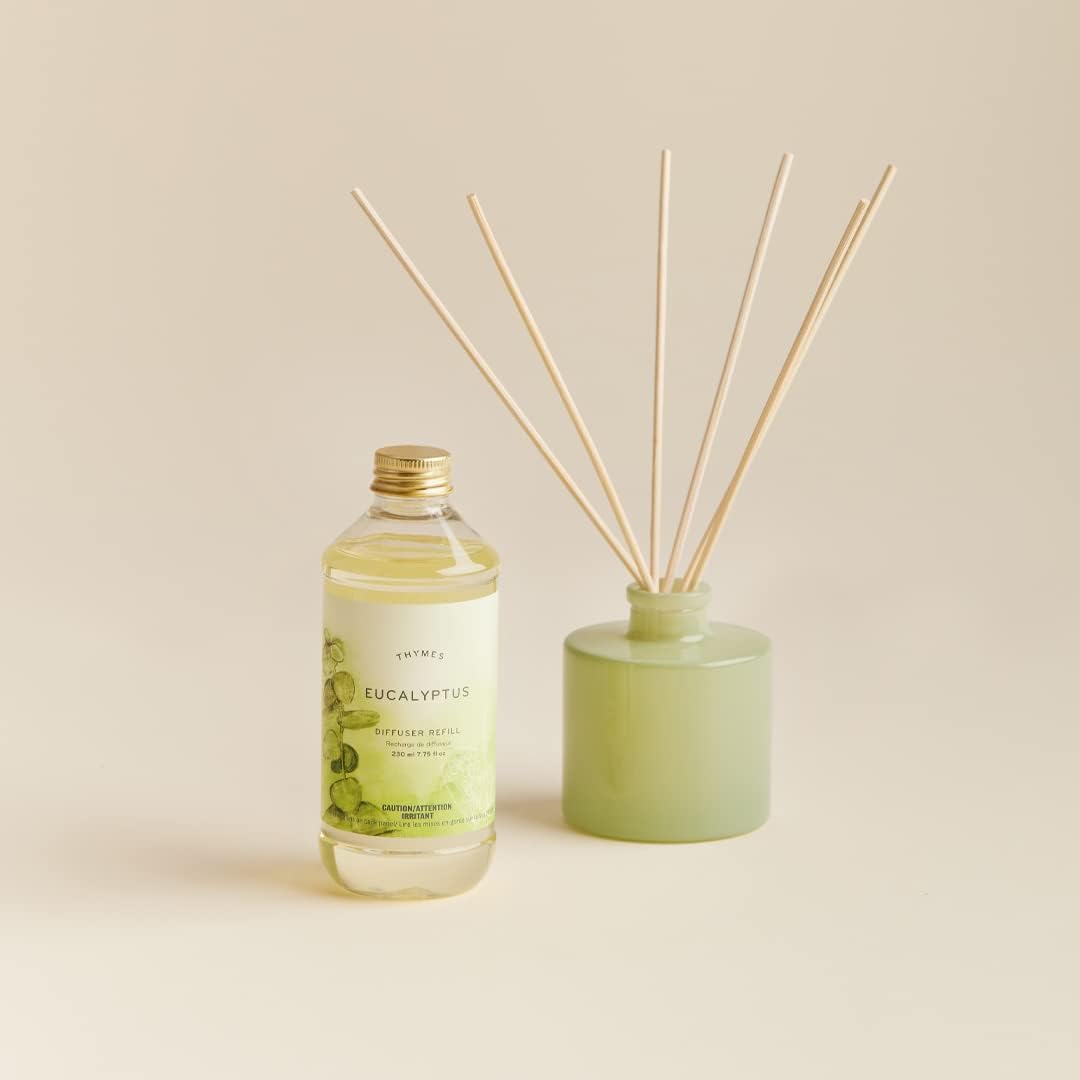Thymes Reed Diffuser Oil Refill – Fragrance Oil for Diffuser Refill – Flameless Home Fragrance