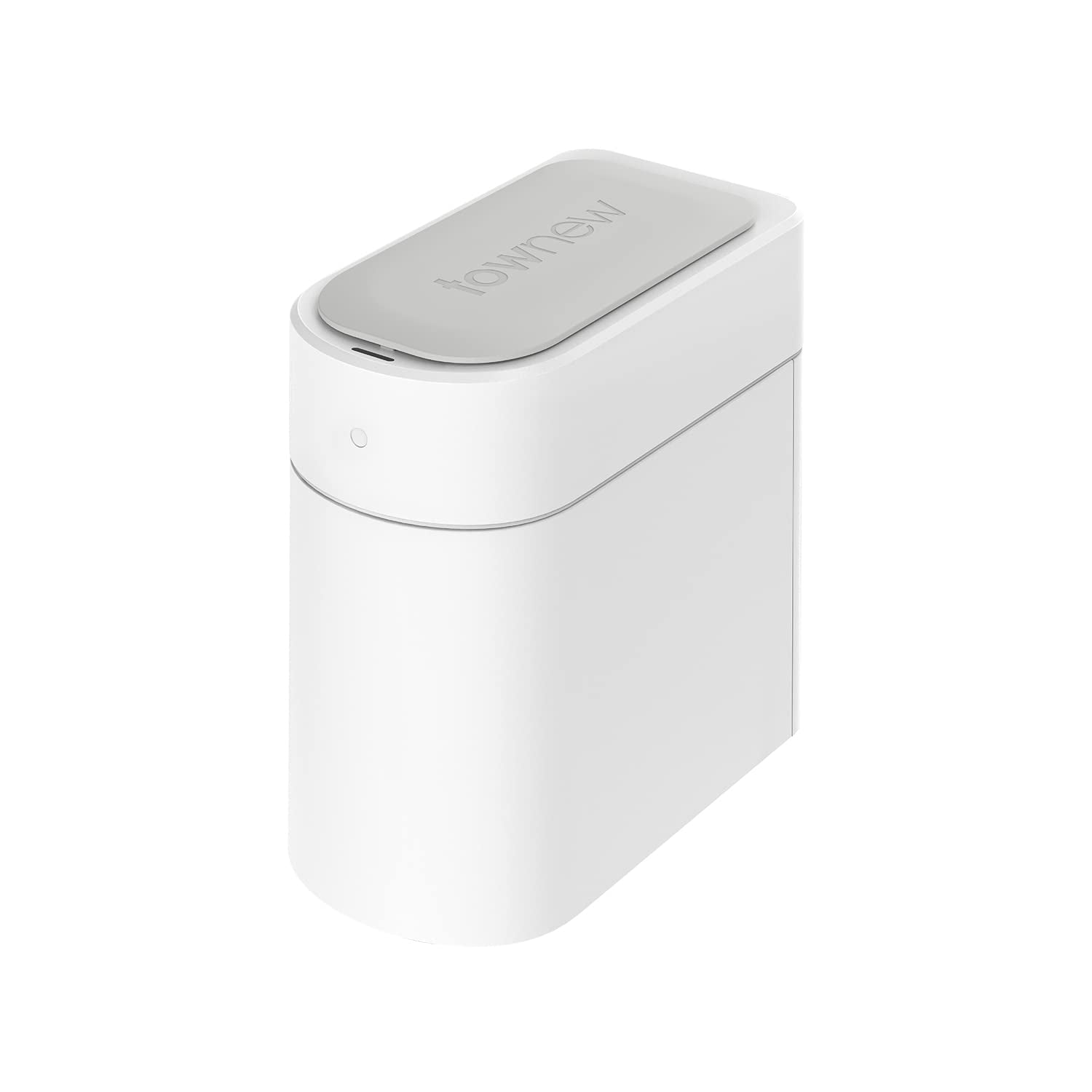 TOWNEW T3 Slim Automatic Infrared Motion Sensor Trash Can with Lid, Self Sealing & Changing