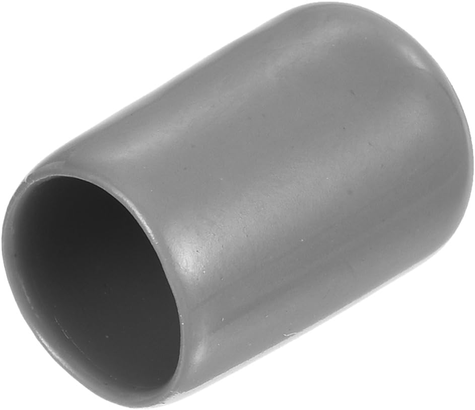 uxcell 20pcs Rubber End Caps Protective Caps 13mm ID Vinyl PVC Round Tube Bolt Cap Cover Screw