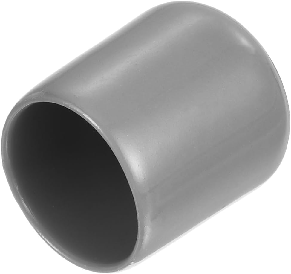 uxcell 20pcs Rubber End Caps Protective Caps 17mm ID Vinyl PVC Round Tube Bolt Cap Cover Screw