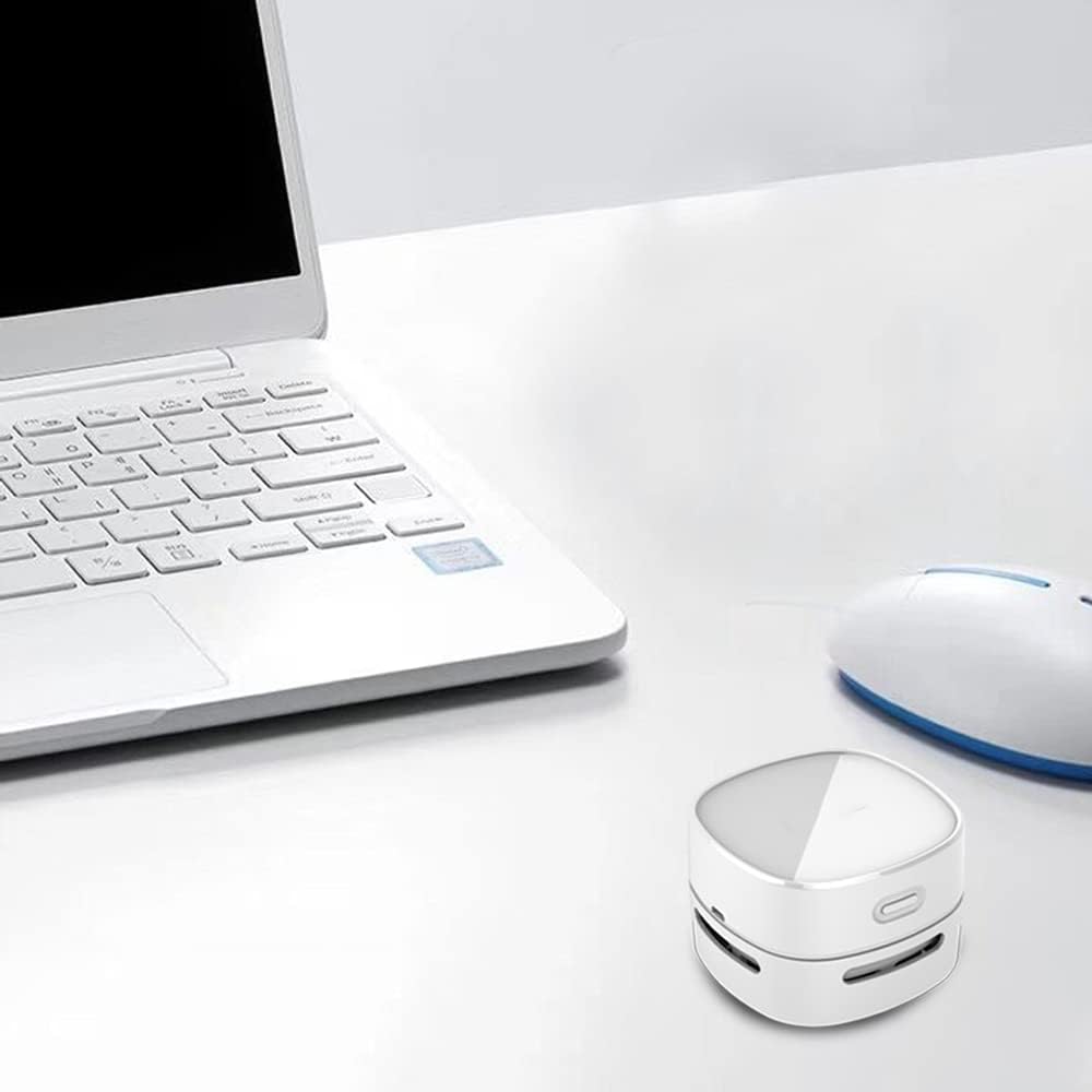 ODISTAR Desktop Vacuum Cleaner, Mini Table dust Sweeper Energy Saving,High Endurance up to 400