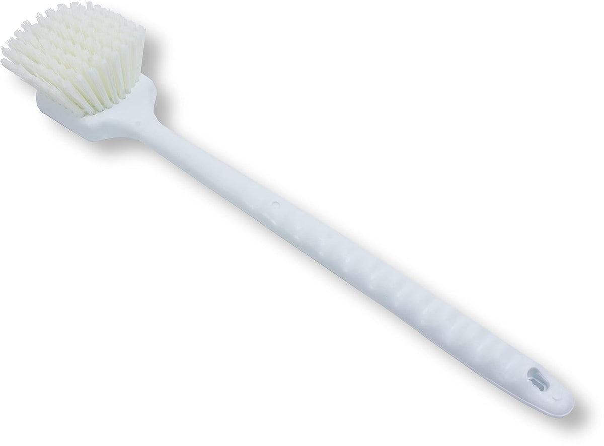 SPARTA 40501EC25 Plastic Large Scrub Brush, Kitchen Brush, Utility Brush With Long Handle For