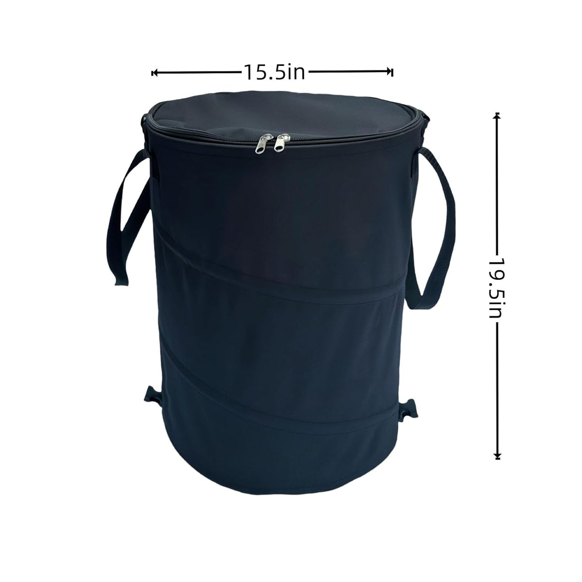 Collapsible Trash can with lid,Foldable Camping Trash can,Pop-up Trash can with lid,Outdoor Trash