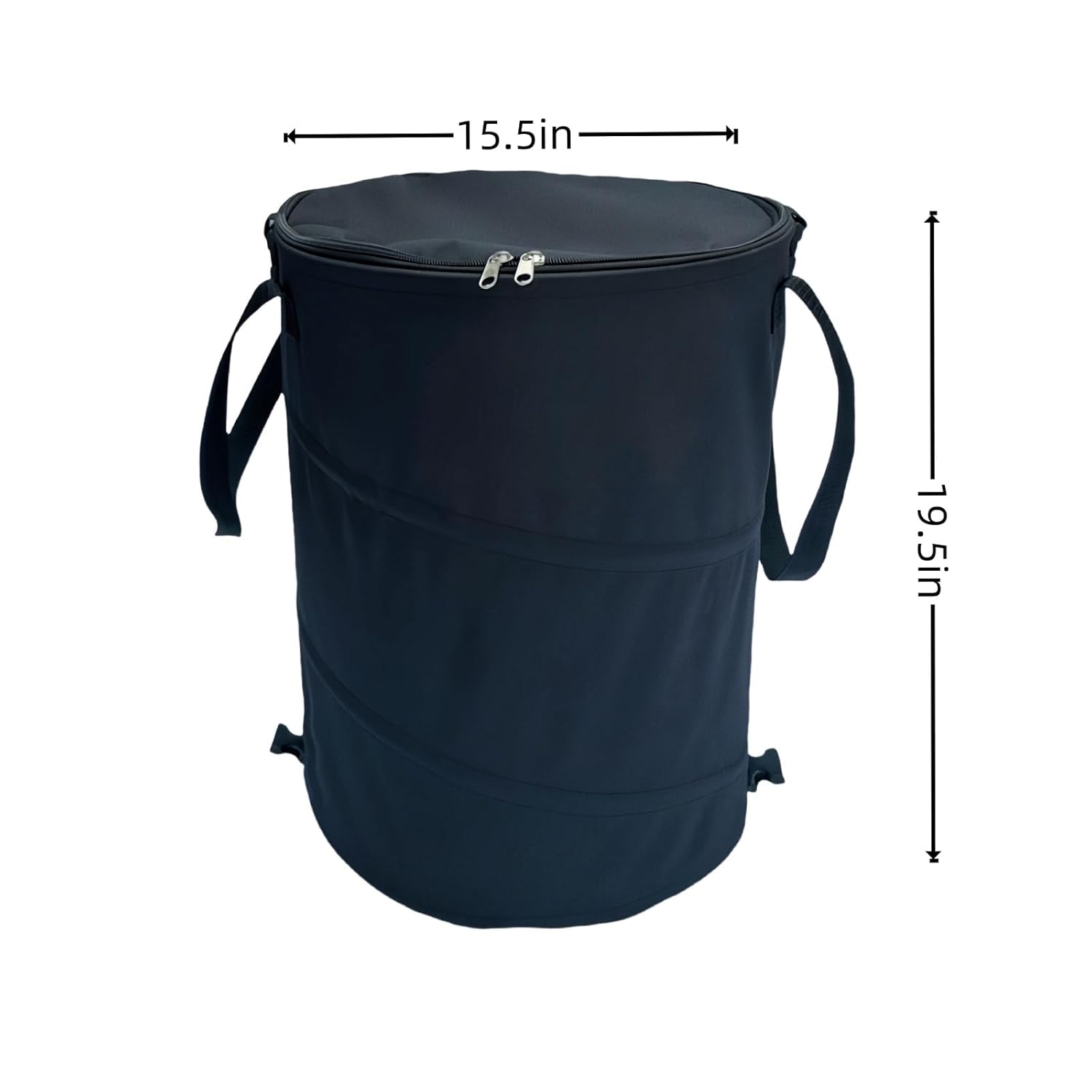 Collapsible Trash can with lid,Foldable Camping Trash can,Pop-up Trash can with lid,Outdoor Trash