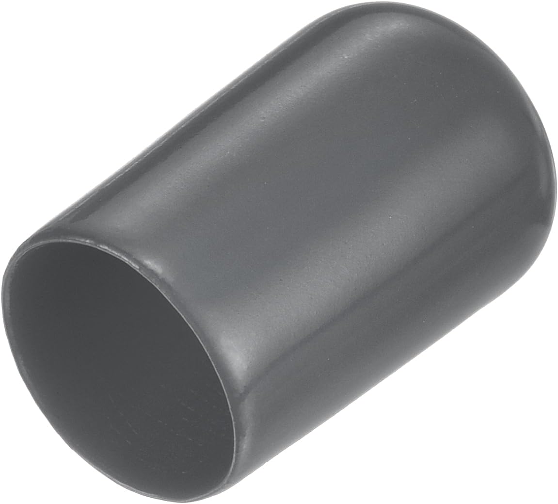 uxcell 20pcs Rubber End Caps 12.5mm(1/2 inch) ID Vinyl Round Tube Bolt Cap Cover Thread Protectors