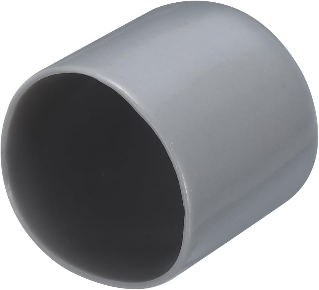 uxcell 20pcs Rubber End Caps 22mm(7/8") ID Vinyl PVC Round Tube Bolt Cap Cover Screw Thread