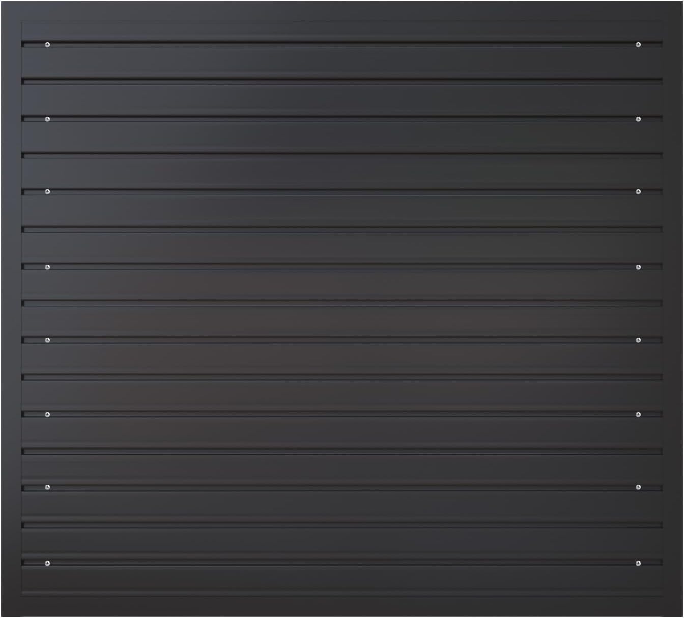 NeatiEase Slatwall Panel Wall Storage Systems, 4 x 4ft Slat Wall Paneling Garage Wall Organizer
