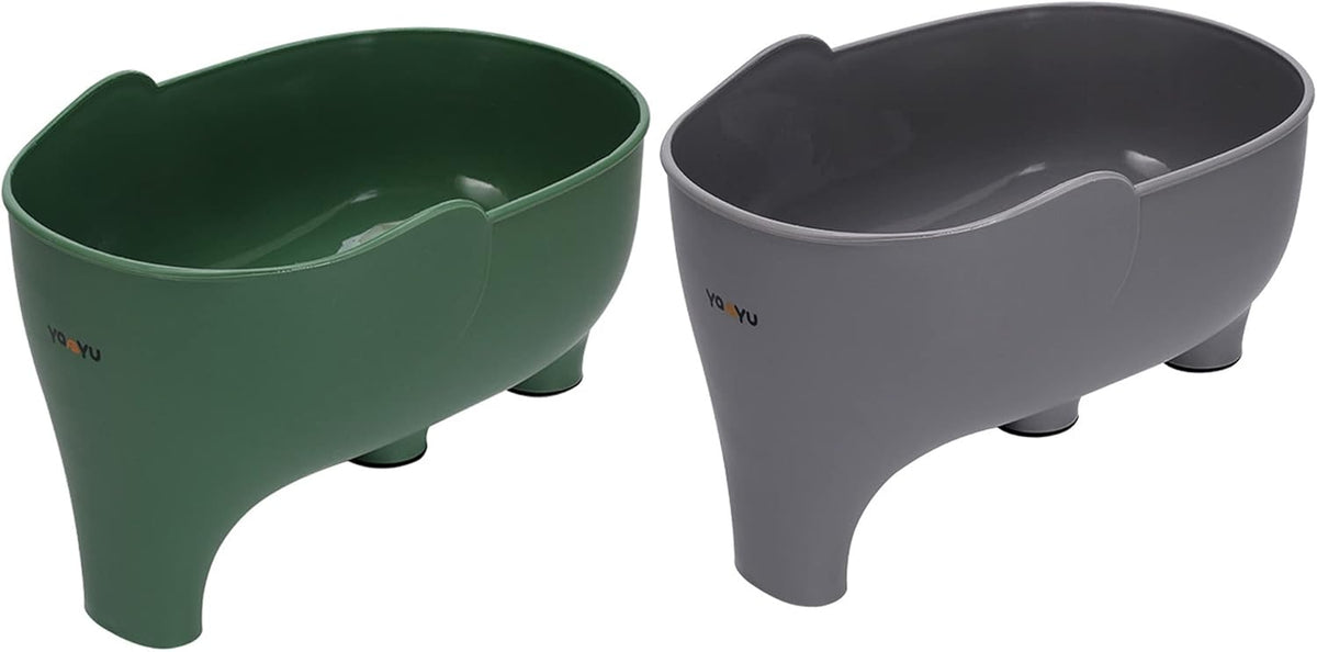 2PCS Vegetables Washing Basket Elephant Drainage Basket Fruit Basket for Draining Pasta Noodles