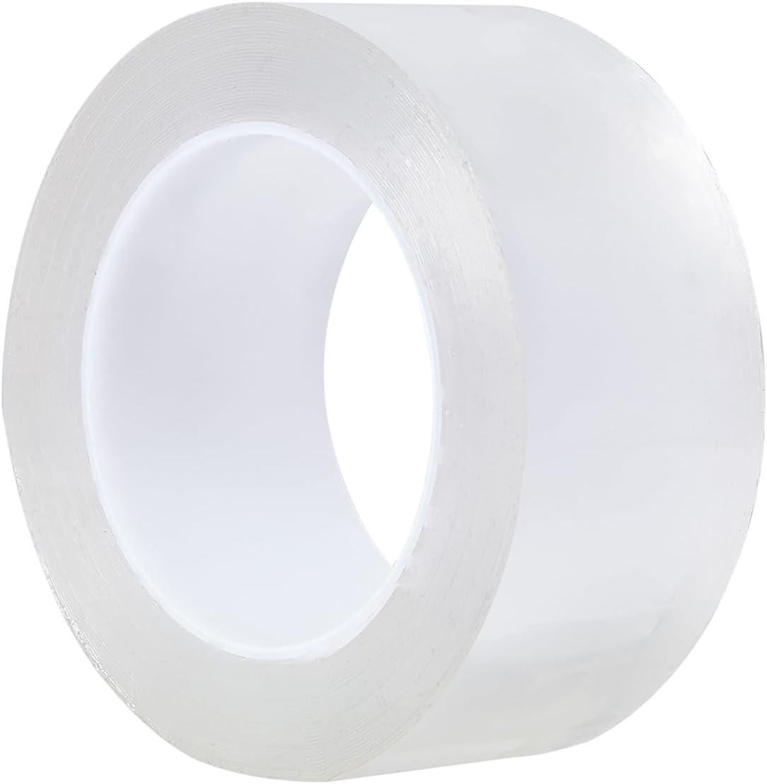 Transparent Window Weather Sealing Tape 2inch*33ft Weather Stripping Residue-Free Clear Window