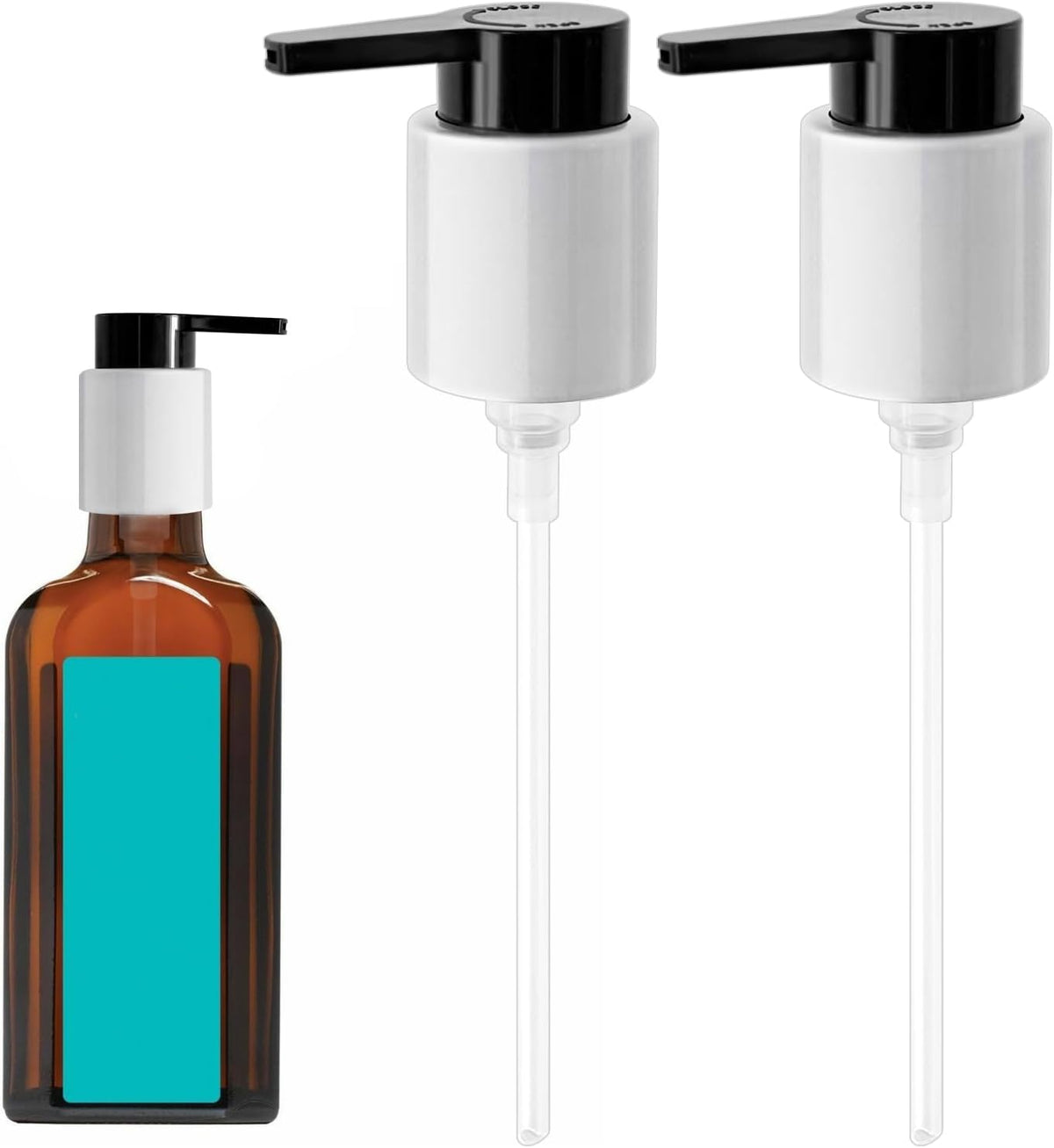 2PCS Dispenser Pump Replacement Compatible with MOROCCANOIL Treatment 1.7/3.4/4.2 Fl Oz (Not for