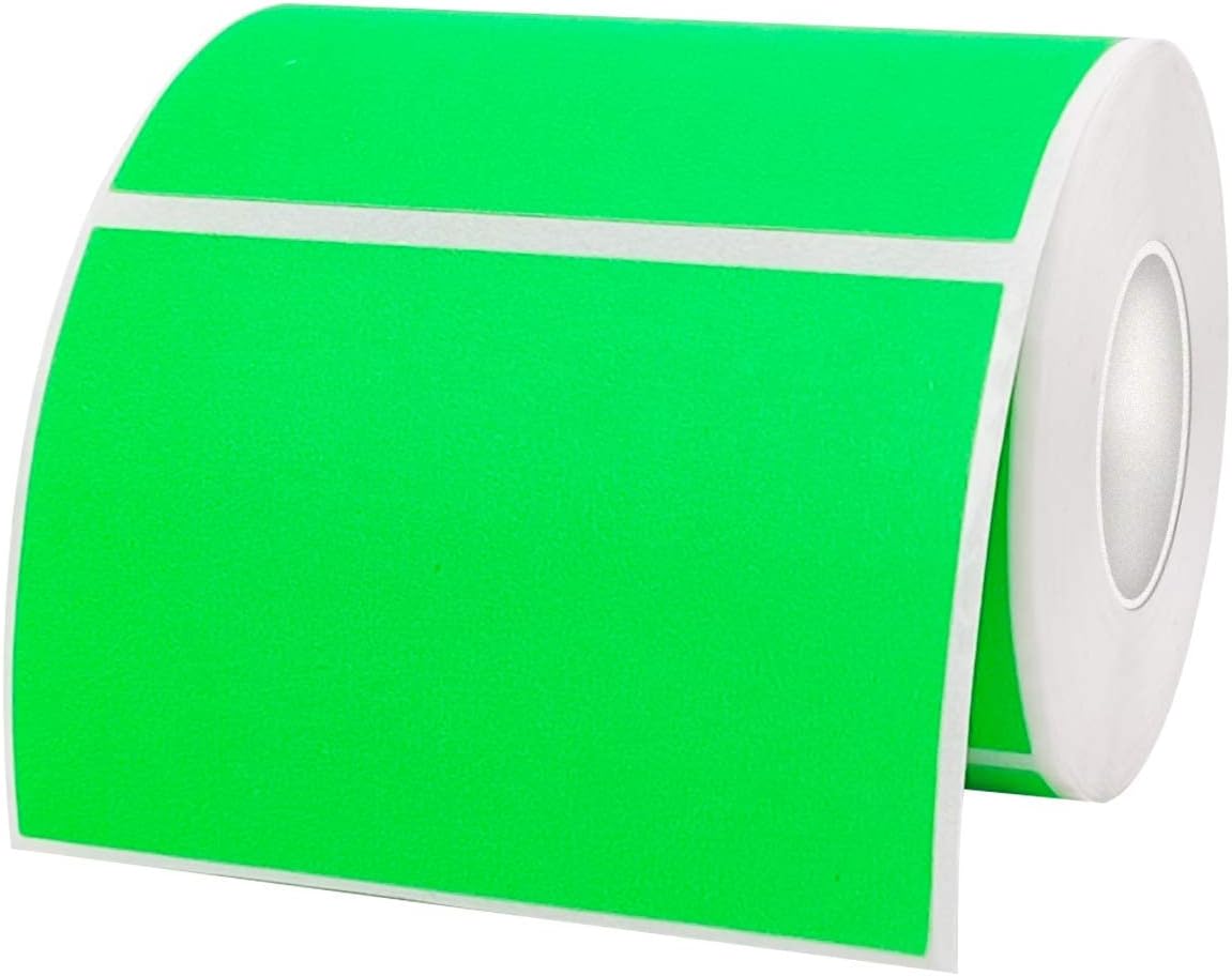 STARLIBOO Colored Labels Stickers 3 x 2 Inch, Removable Rectangle Moving Labels, 300Pcs Garage Sale