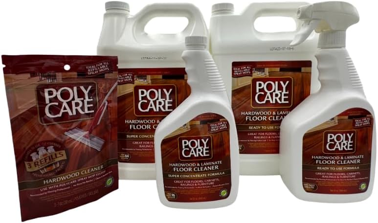 Hardwood Floor Cleaner Refill - 128 fl oz - Fresh- Refill for Spray Mops and Spray Bottles