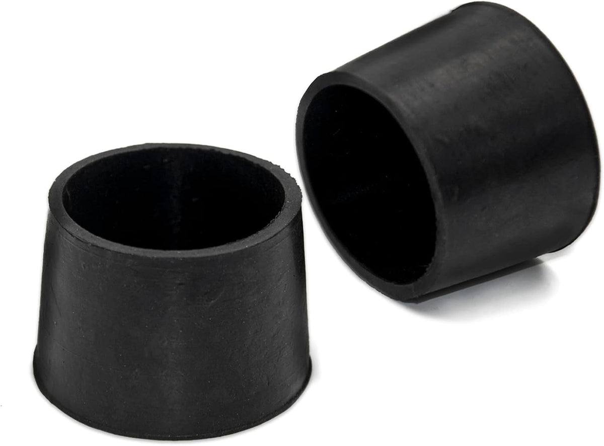 Flyshop 4 Pieces 40mm Rubber Chair Leg Caps Round, Non-Slip Protective Caps for Chair Legs, Floor